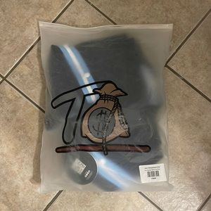 Tulones Navy Breakaway Stacked Track Pants